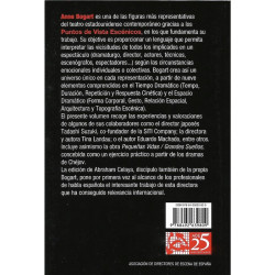 Libro. LOS PUNTOS DE VISTA ESCÉNICOS. ANNE BOGART