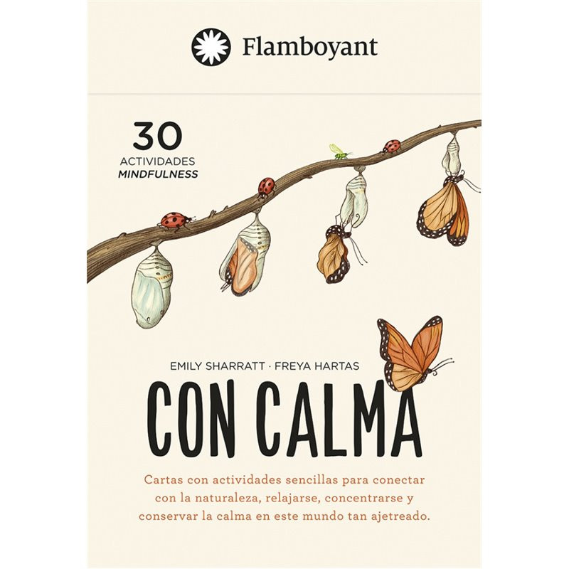 Juego de tarjetas. CON CALMA