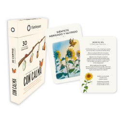 Juego de tarjetas. CON CALMA