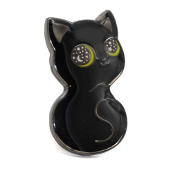 Pin. BLACK CAT STARRY by Compoco
