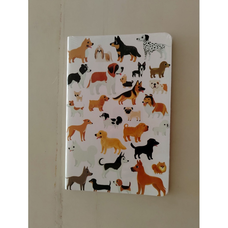 LIBRETA BLANCA SURTIDA. ILUSTRADA