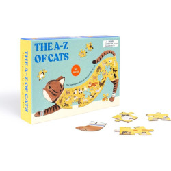 Rompecabezas 50 piezas. The A - Z of cats
