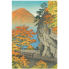 ROMPECABEZAS. Kawase Hasui. Autumn at Saruiwa. 500 Piezas