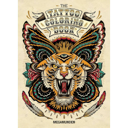 Libro. THE TATTOO COLORING BOOK