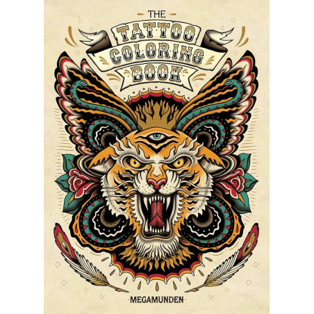 Libro. THE TATTOO COLORING BOOK
