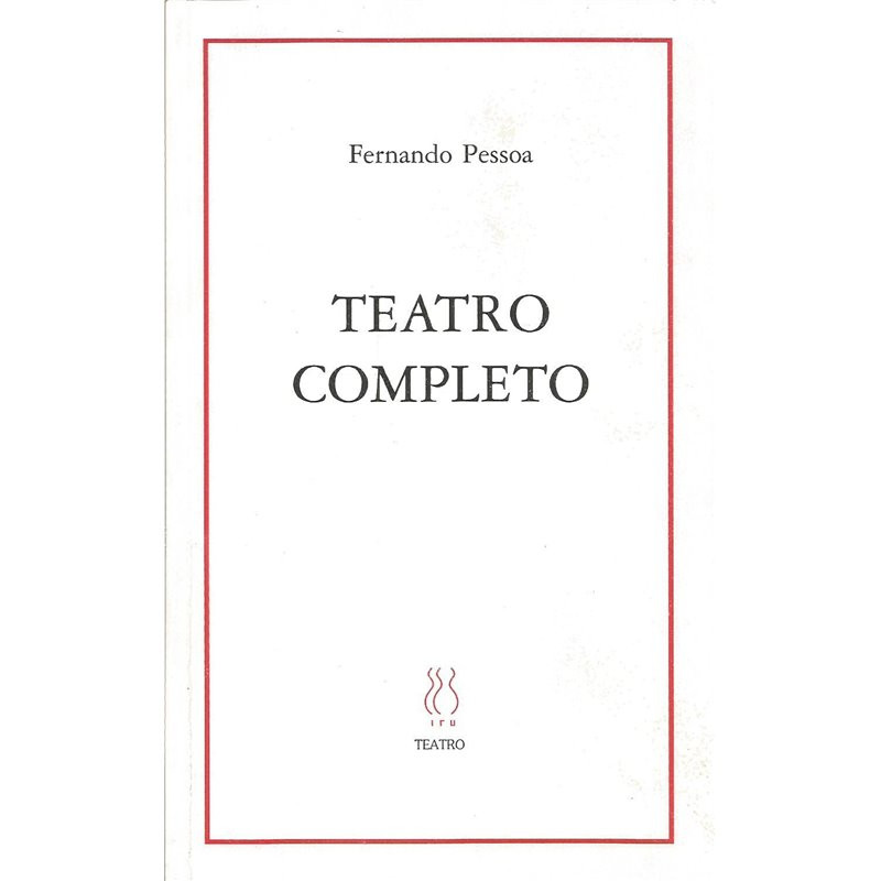 Libro. TEATRO COMPLETO - FERNANDO PESSOA