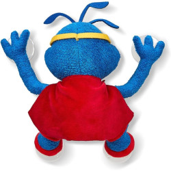 MUÑECO. Gonzo El Grande Plaza Sesámo (con chupas para el vidrio)