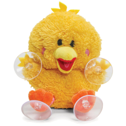 MUÑECO. BIG BIRD DE PLAZA SÉSAMO (con chupas para el vidrio)
