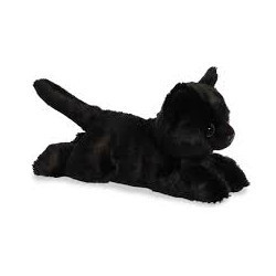 Muñeco. GATO NEGRO (Mini Flopsie) aurora
