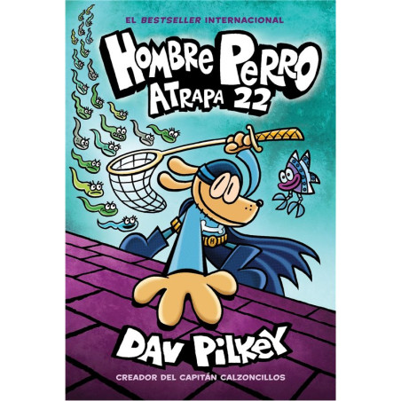 Libro. HOMBRE PERRO. ATRAPA 22