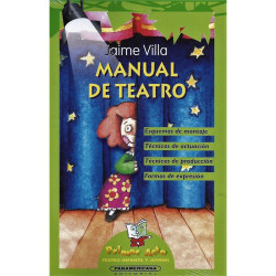 Libro. MANUAL DE TEATRO