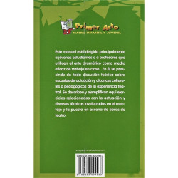 Libro. MANUAL DE TEATRO