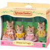 Figura. FAMILIA GATO DE RAYAS - Sylvanian Families - ternurines