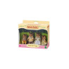Figura. FAMILIA ARDILLA DE LA NUEZ - Sylvanian Families - ternurines