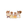 Figura. FAMILIA ARDILLA DE LA NUEZ - Sylvanian Families - ternurines