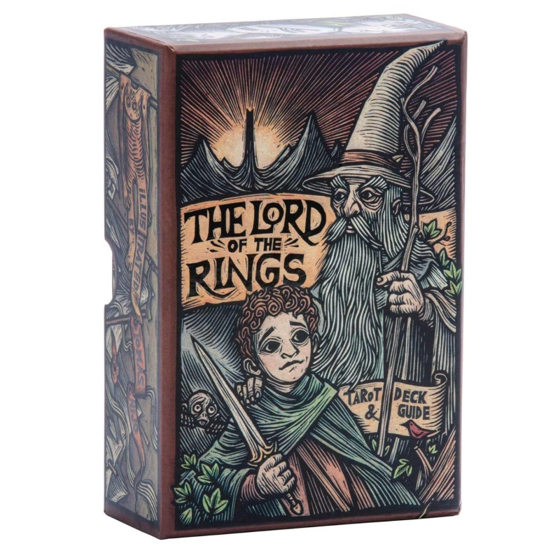 Tarot. The Lord of the Rings - Tarot Deck and Guide