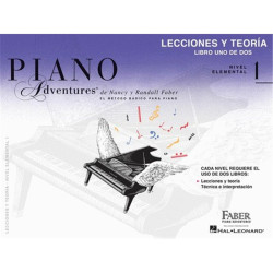 LIBRO. PIANO ADVENTURES. NIVEL 1. Lecciones y teoría