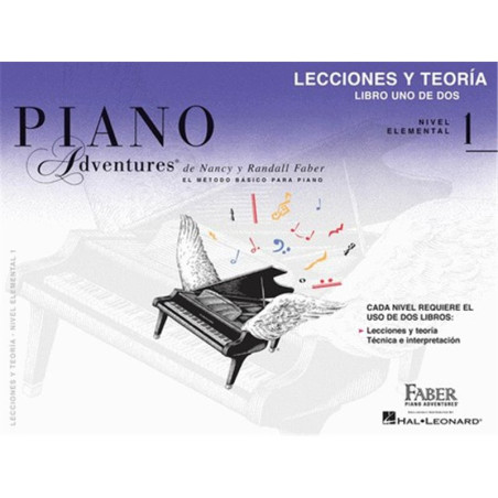 LIBRO. PIANO ADVENTURES. NIVEL 1. Lecciones y teoría