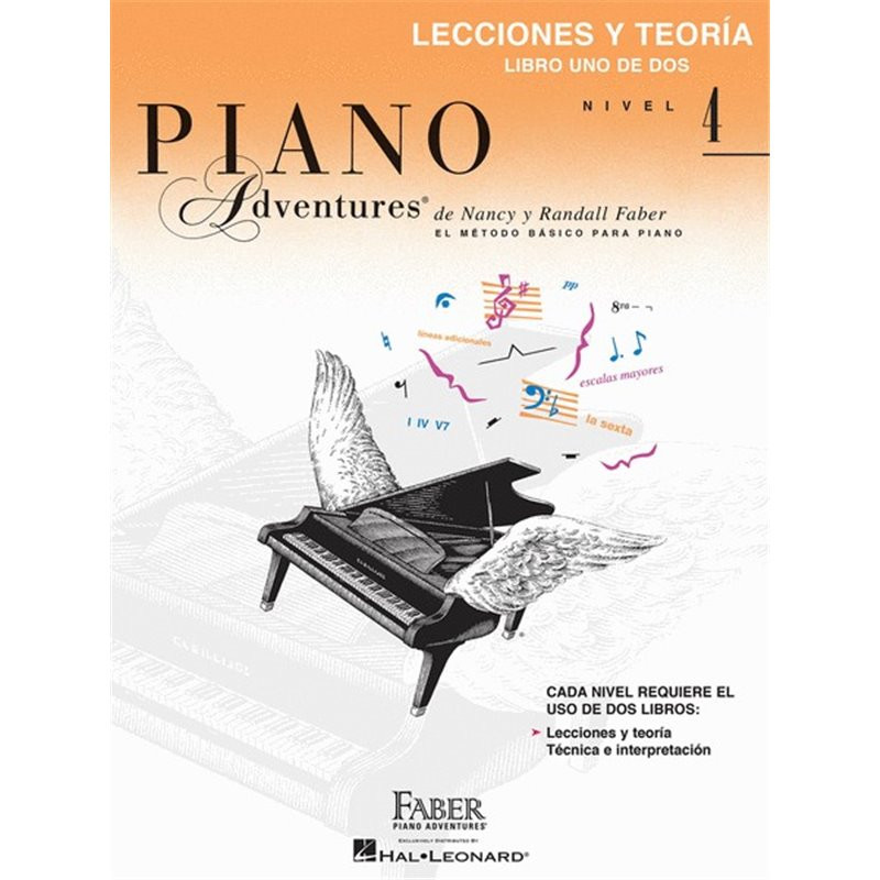 LIBRO. PIANO ADVENTURES. NIVEL 4. Lecciones y teoría