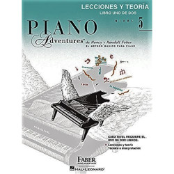 LIBRO. PIANO ADVENTURES. NIVEL 5. LECCIONES Y TEORÍA