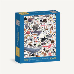 Rompecabezas. Hello Animals of the World 500-Piece Family Puzzle