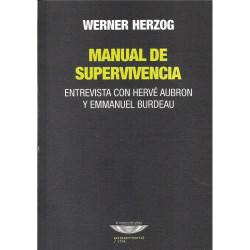 Libro. MANUAL DE SUPERVIVENCIA. Werner Herzog