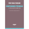 Libro. CONFESIONES TÉCNICAS y otros escritos sobre cine. PIER PAOLO PASOLINI