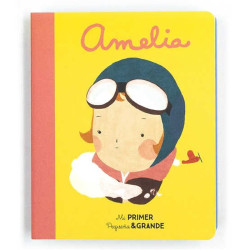 Libro. MI PRIMER PEQUEÑA Y GRANDE. AMELIA EARHART