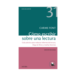 Libro. Cómo escribir sobre una lectura