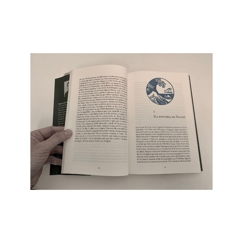 Libro. DAFNE SOBRE FONDO DE MONTE FUJÍ