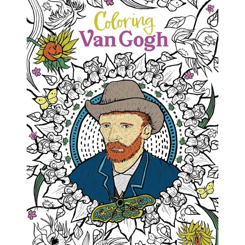 Libro de colorear. COLORING VAN GOGH