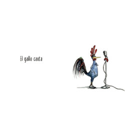 Libro. EL GALLO CANTA