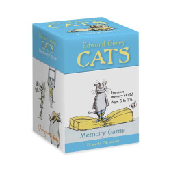 Juego de memoria. CATS. Edward Gorey
