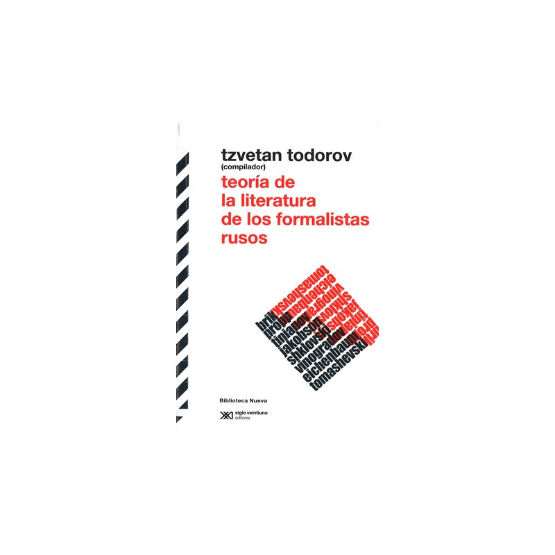 LIBRO. TEORIA DE LA LITERATURA DE LOS FORMALISTAS RUSOS