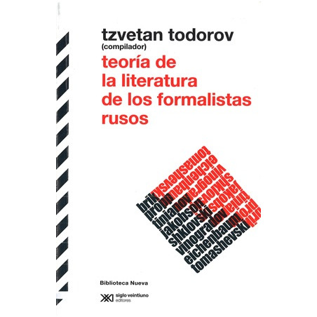 LIBRO. TEORIA DE LA LITERATURA DE LOS FORMALISTAS RUSOS