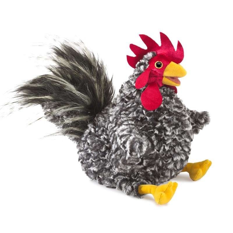 Títere. GALLITO CANTOR ave