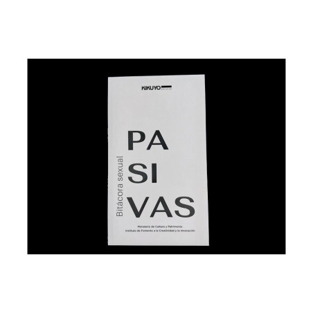 Libro. PASIVAS. Bitácora sexual. KIKUYO
