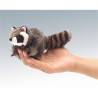 Títere de dedo. MINI MAPACHE