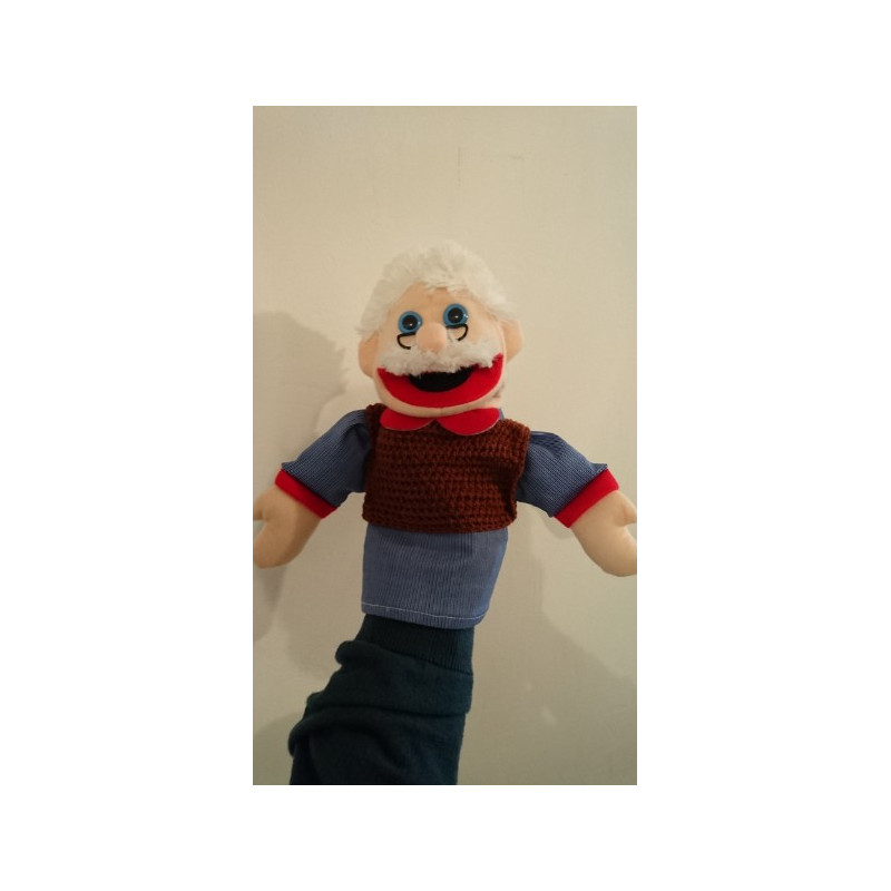 Títere de medio cuerpo. ABUELO JOSÉ