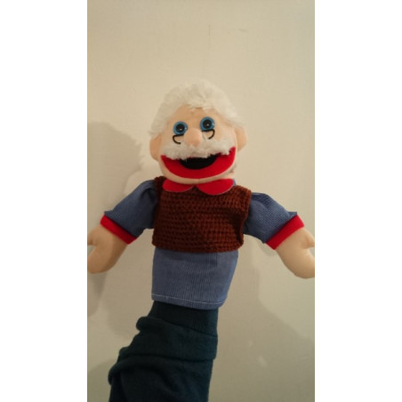 Títere de medio cuerpo. ABUELO JOSÉ