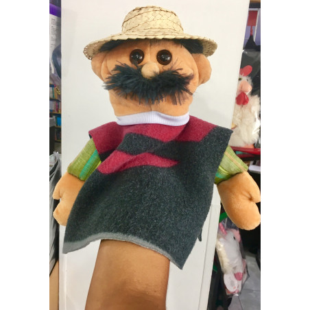 Títere de medio cuerpo. CAMPESINO