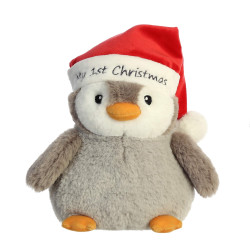 Muñeco. PINGUINO NAVIDEÑO aurora