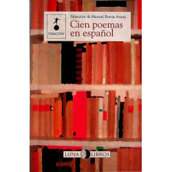 Libro. Cien poemas en español. Manuel Borras