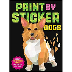 Libro. Paint by Sticker: Dogs