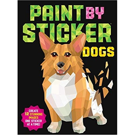 Libro. Paint by Sticker: Dogs