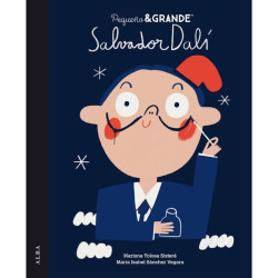 LIBRO. PEQUEÑO Y GRANDE. SALVADOR DALÍ