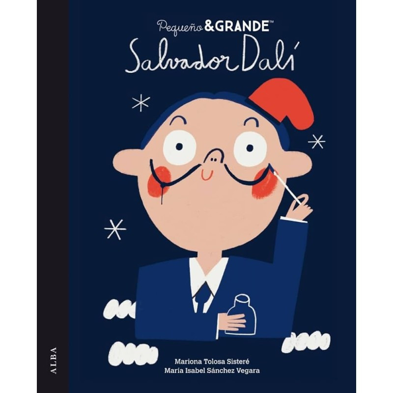 LIBRO. PEQUEÑO Y GRANDE. SALVADOR DALÍ