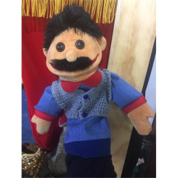 Títere de medio cuerpo. PAPÁ