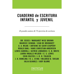 Libro. Cuaderno de escritura infantil y juvenil