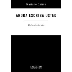 Libro. Ahora escriba usted. 25 ejercicios de escritura